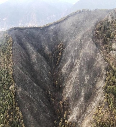 四川・木里の森林火災は鎮火 約20ヘクタール焼く、落雷が原因