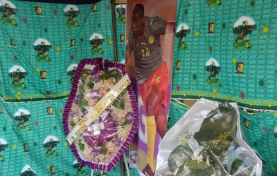 ピッチで急死のエケングは「心臓に重大な問題」、解剖で判明