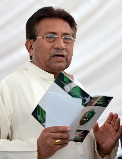 ムシャラフ元大統領逮捕を命令、パキスタン高裁