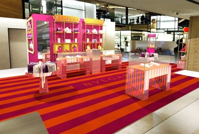 「ブルガリ」GINZA SIXでポップアップ、限定品も発売