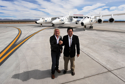 世界初の「商業宇宙港」、滑走路が完成 米ニューメキシコ