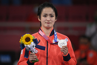 【写真特集】銀メダルを獲得した清水希容 空手女子形