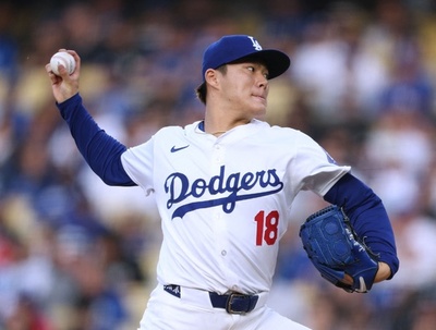 山本由伸6勝目 6回1失点7奪三振、大谷は通算100盗塁達成