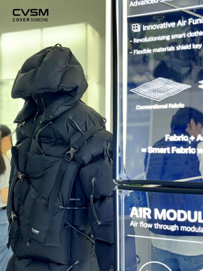 ダウンの代わりに“空気”…韓国企業・持続可能な新素材「エアキット」の衝撃