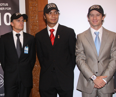 ロータスF1 2010年のドライバーにトゥルーリとコバライネンを起用