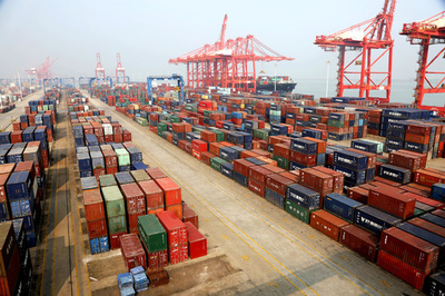 1～8月の中国の輸出入額 対EUとASEANなどで増加、対米は減