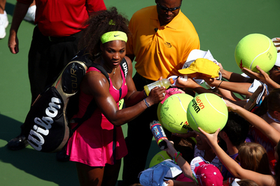 大会通算勝利でヴィーナスに並んだセレーナが16強入り、全米オープン