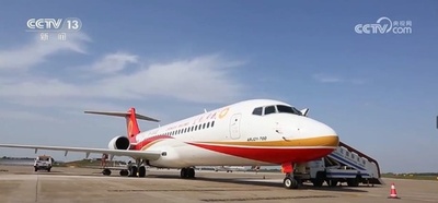 中国国産ジェット機「ARJ21」 高標高地区でのデモ飛行を完了