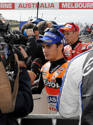 ペドロサ オーストラリアGPでポールポジションを獲得