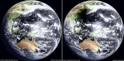 皆既日食の感動再び！日本の衛星がとらえた月の影