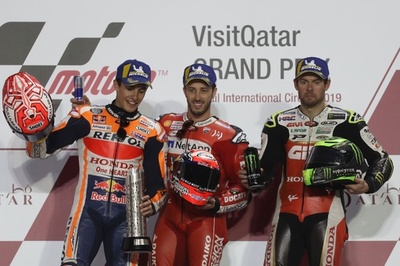 ドビツィオーゾがMotoGP開幕戦制す、Moto3は鳥羽が日本勢初V