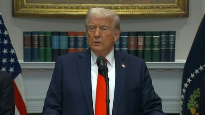 字幕:トランプ氏、対カナダ・メキシコ関税発動へ 中国への追加関税にも署名