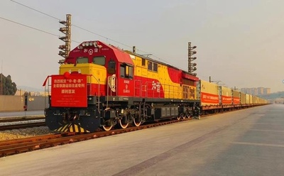 中国・ラオス・タイを往復する貨物列車、輸送開始