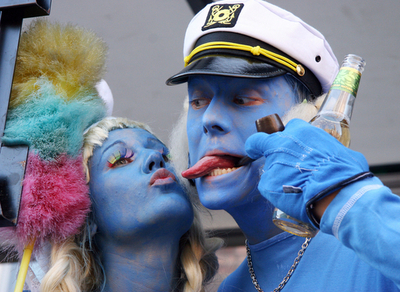 デンマークでゲイプライドパレード