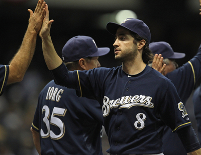 ブルワーズのブラウン、ケンプを抑えナ・リーグMVPに輝く