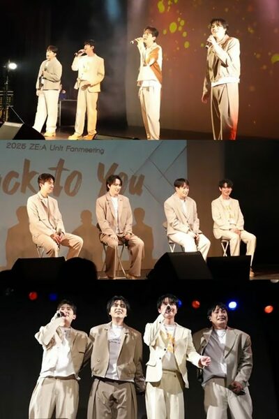 ZE:A、デビュー15周年で日本ファンと再会