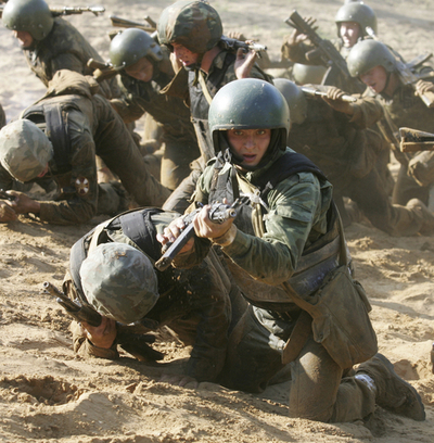 ロシア、特殊部隊の入隊試験