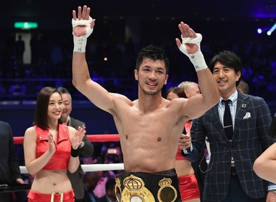 村田がWBAミドル級王座獲得、因縁対決でエンダムにTKO勝利