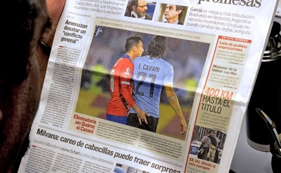 チリ代表ハラの出場停止処分が2試合に短縮