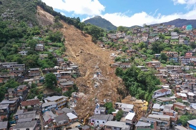 ブラジル南東部豪雨、死者117人に