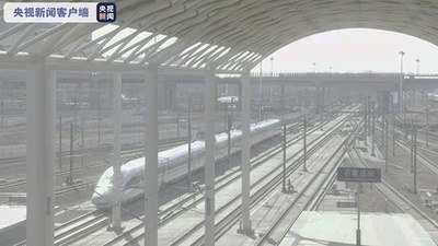 石家荘駅、34日ぶりに入場通路を再開