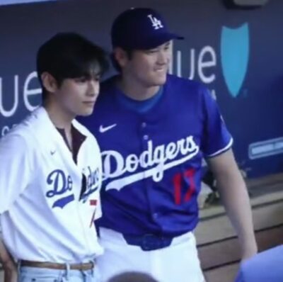 BTSのV、ロサンゼルスで大谷翔平と豪華2ショット