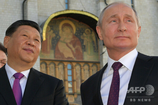 中国の習主席が「親友」プーチン氏を訪問、中ロ関係の新時代誓う