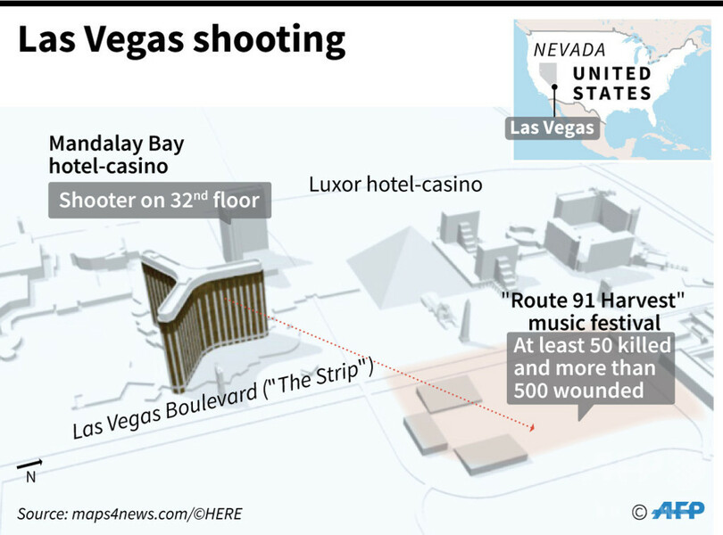 米乱射犯、賭博好きの元会計士 父はFBI最重要手配の銀行強盗
