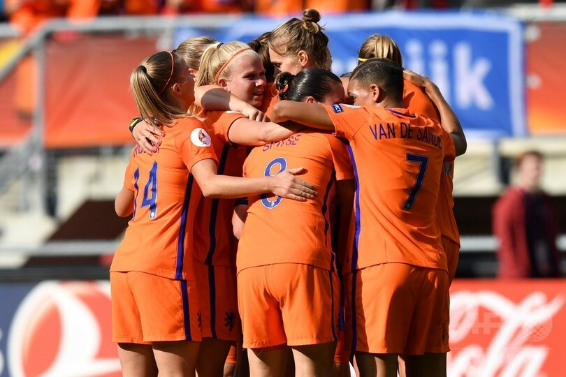 オランダが女子EURO初制覇、4得点でデンマーク退ける