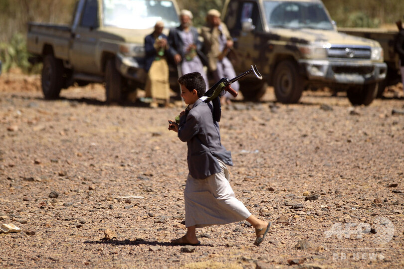 イエメン内戦、両軍に子ども兵士 人権団体報告 