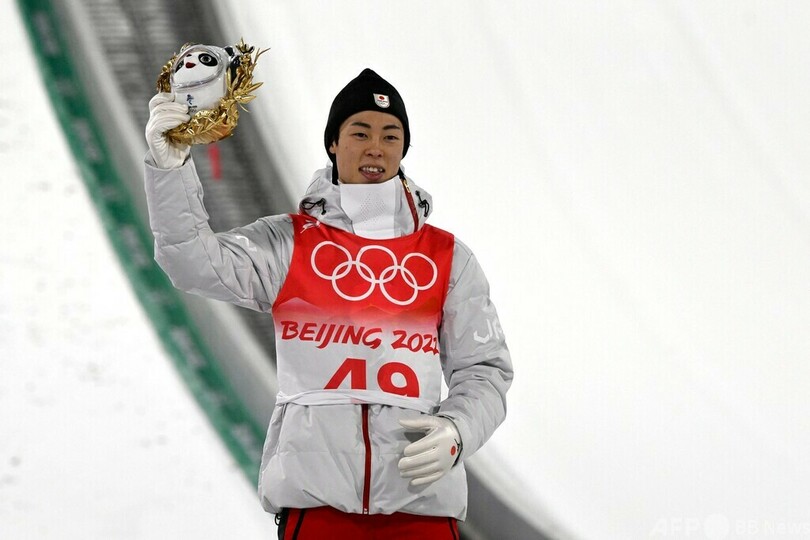 小林陵侑が金メダル ジャンプ男子NH、北京冬季五輪