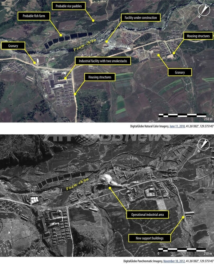 北朝鮮、政治犯収容所を拡大 衛星写真が捉える