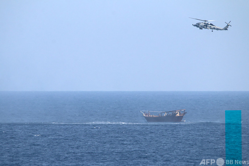 米軍、アラビア海で船から大量の武器押収 ロシア製誘導ミサイルなど