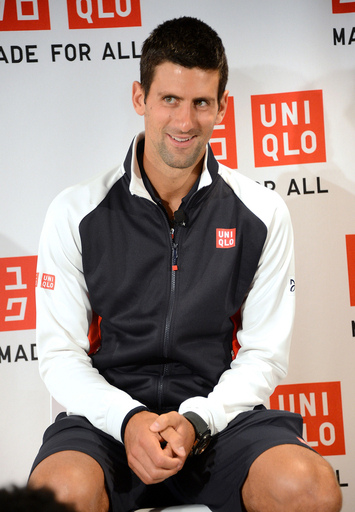 ユニクロ」ジョコビッチ選手モデルのウェア発売、NYでイベント 写真11