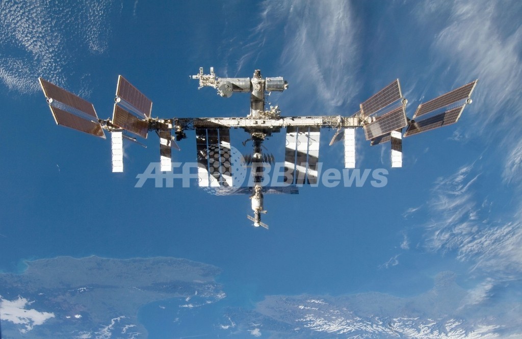 国際宇宙ステーションに宇宙ゴミが接近、中国が破壊した衛星の破片 国際宇宙ステーションに宇宙ゴミが接近、中国が破壊した衛星の破片