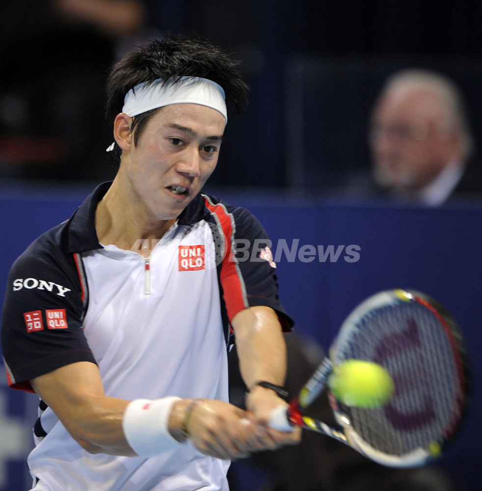 錦織が決勝進出 世界1位のジョコビッチを破る スイス室内 写真15枚 国際ニュース Afpbb News