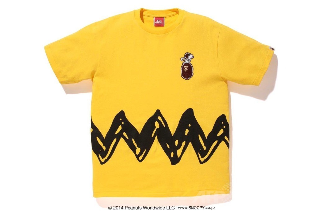 ア ベイシング エイプ が ピーナッツ とコラボ キュートなコレクションを展開 写真9枚 マリ クレール スタイル Marie Claire Style