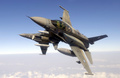 ギリシャ空軍のF16戦闘機。ギリシャ空軍提供（2006年5月23日撮影、資料写真）。(c)AFP/HO/MINISTRY OF DEFENCE