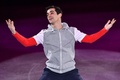 平昌冬季五輪、フィギュアスケートのエキシビションに臨むハビエル・フェルナンデス（2018年2月25日撮影）。(c)AFP/Mladen ANTONOV