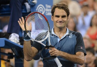 フェデラーが快勝！ナダルとの準々決勝なるか 全米オープン 写真