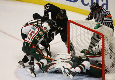 ＜06-07NHL プレーオフ＞ダックス ワイルドを降し初戦を白星で飾る - 米国