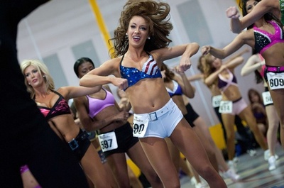 米NFLチアリーダーの入団テスト、ボルティモア・レイヴンズ