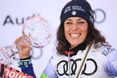 ブリニョネが女子大回転種目別V アルペンW杯