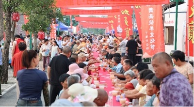 「伏羊節」が夏を熱く　羊肉スープで地域活性化