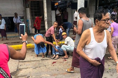 ミャンマー最大都市で爆弾爆発 1人死亡、9人負傷