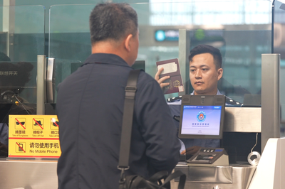 日韓の出入境者数、半年で6割以上増加 中国・大連空港通関地