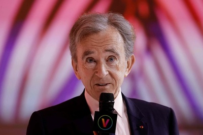 仏高級ブランド王アルノー氏、中国訪問 各地を視察