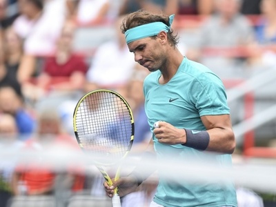 ナダルが雨に耐え初戦突破、ティエムは「六度目の正直」 ロジャーズ杯