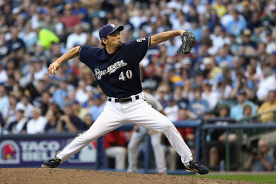 ブルワーズが初戦制す、ナ・リーグ優勝決定S