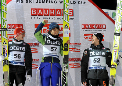 伊東がシーズン4勝目、スキージャンプW杯